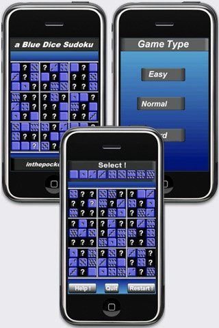 a Blue Dice Sudoku — скриншот 4