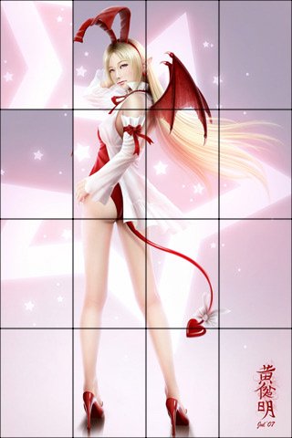 Sexy CG Girl Puzzle — скриншот 3