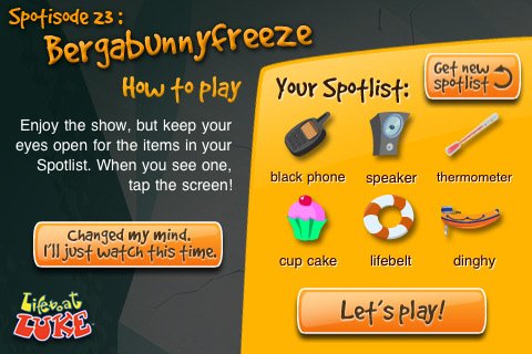 Luke Spotisode23: Bergabunnyfreeze — скриншот 1
