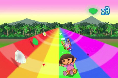 Dora Saves the Crystal Kingdom: Rainbow Ride — скриншот 3