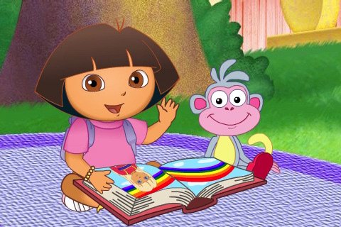 Dora Saves the Crystal Kingdom: Rainbow Ride — скриншот 1