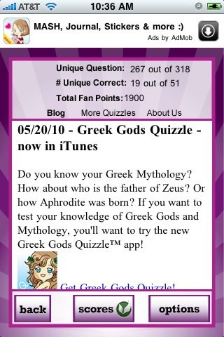 Miley Cyrus Quizzle — скриншот 3
