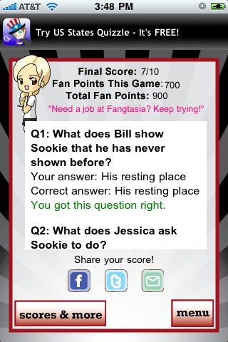 True Blood Quizzle — скриншот 4