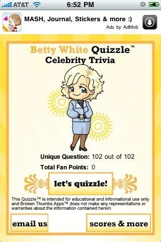 Betty White Quizzle - кадр 2