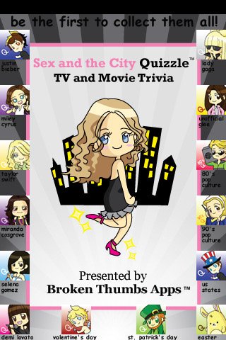 Sex and the City Quizzle — скриншот 2