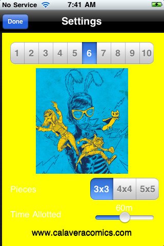 Fistfull Slider Puzzle — скриншот 1