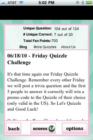 Katy Perry Quizzle — скриншот 2