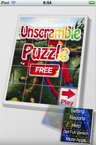 Unscramble Puzzle — скриншот 4