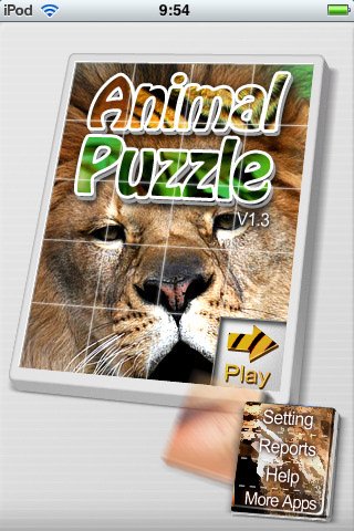Animal Puzzlez — скриншот 1