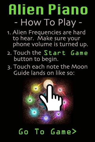 AlienPiano — скриншот 1