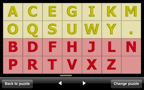 Alphabet Puzzles — скриншот 1
