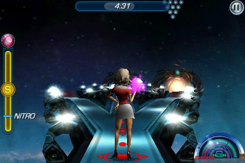Galactic Bowling — скриншот 2