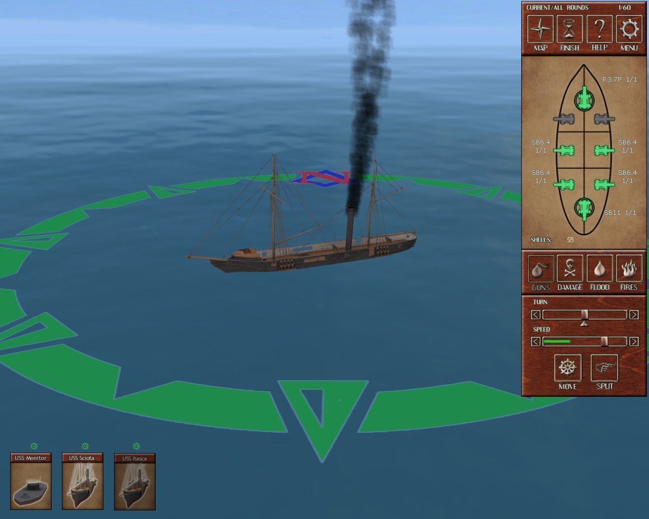 Ironclads: American Civil War — скриншот 1