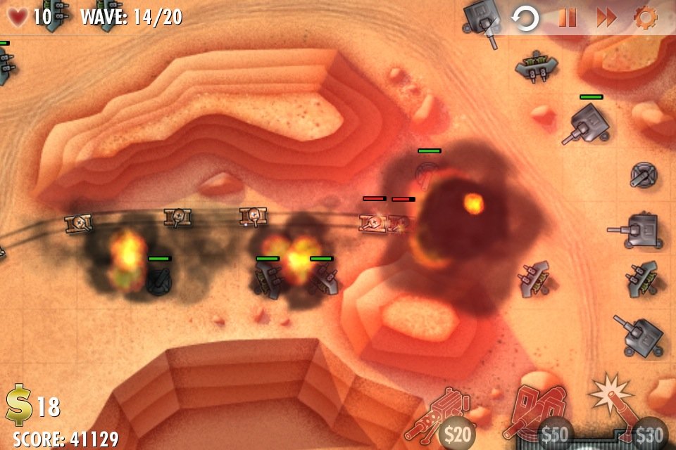 iBomber Defense — скриншот 1