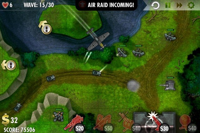 iBomber Defense — скриншот 4