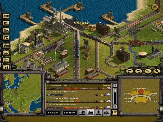 Railroad Tycoon 3 — скриншот 2