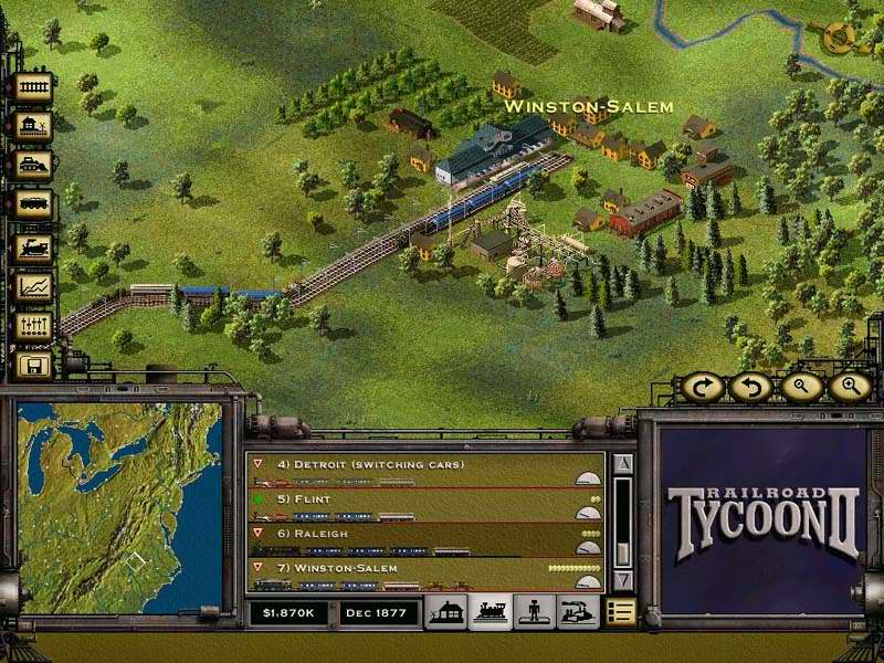 Railroad Tycoon 2 — скриншот 3