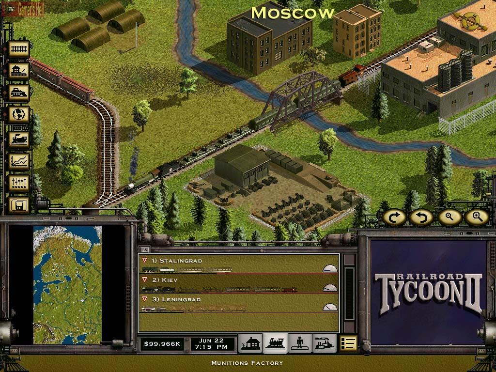 Railroad Tycoon 2 — скриншот 2