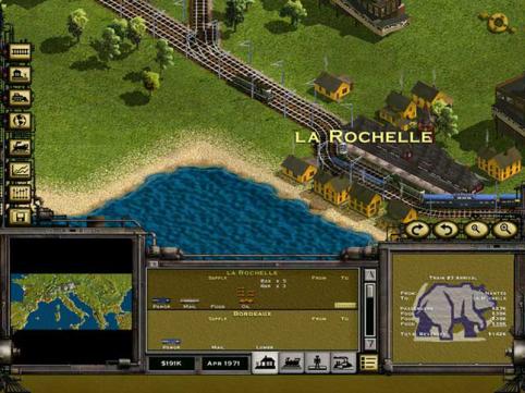 Railroad Tycoon 2 — скриншот 5