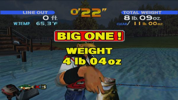 SEGA Bass Fishing — скриншот 2