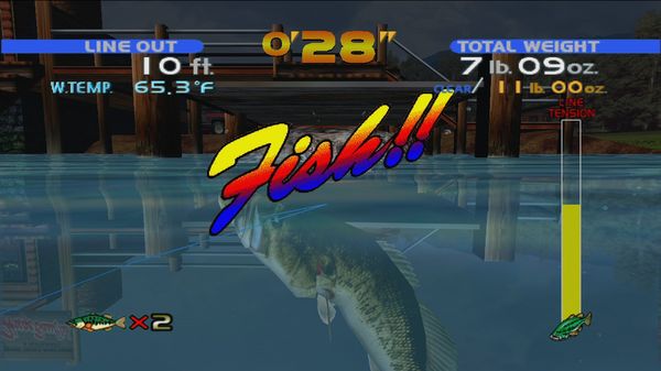 SEGA Bass Fishing — скриншот 5