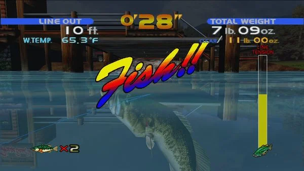 SEGA Bass Fishing - кадр 5