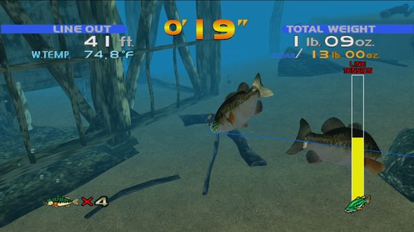 SEGA Bass Fishing — скриншот 4