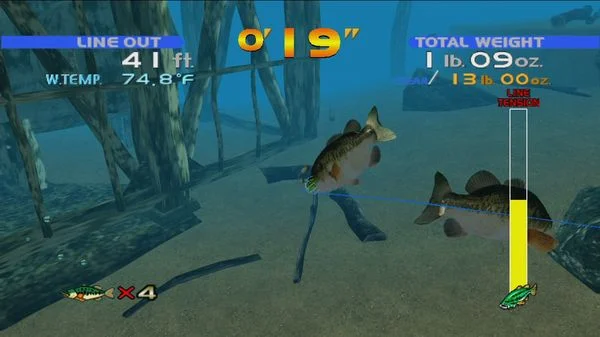 SEGA Bass Fishing - кадр 4
