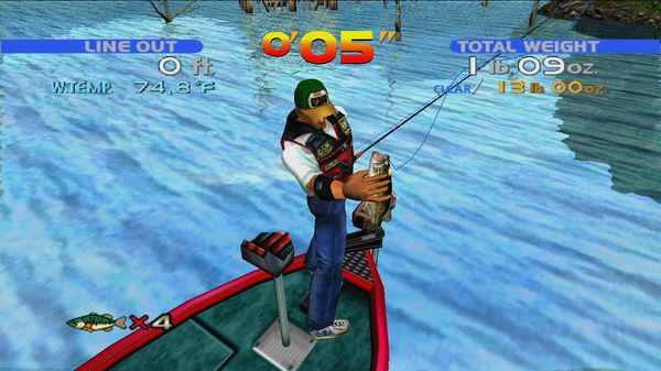SEGA Bass Fishing — скриншот 3