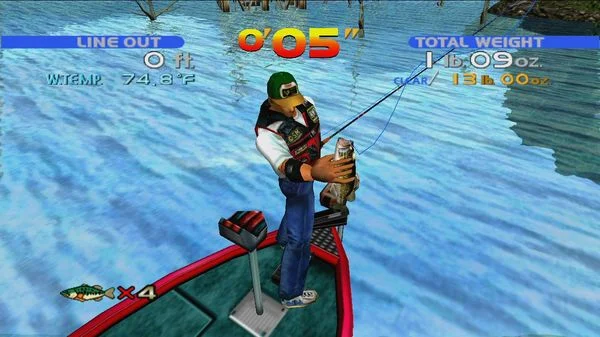 SEGA Bass Fishing - кадр 3