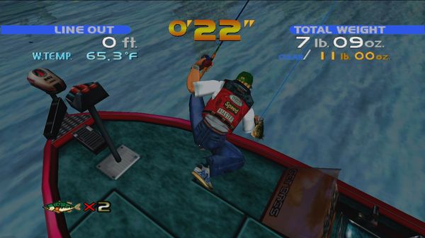 SEGA Bass Fishing — скриншот 1
