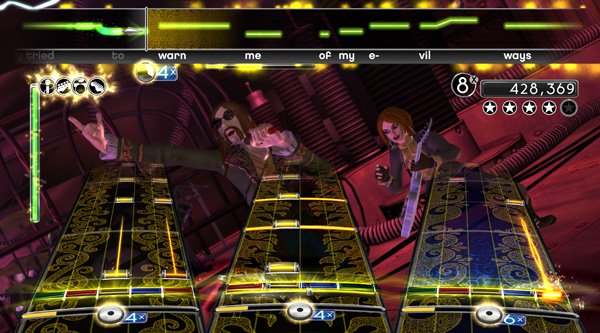AC/DC LIVE: Rock Band — скриншот 4