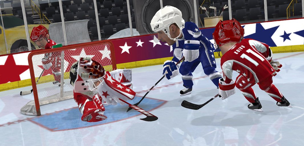 3 on 3 NHL Arcade — скриншот 1