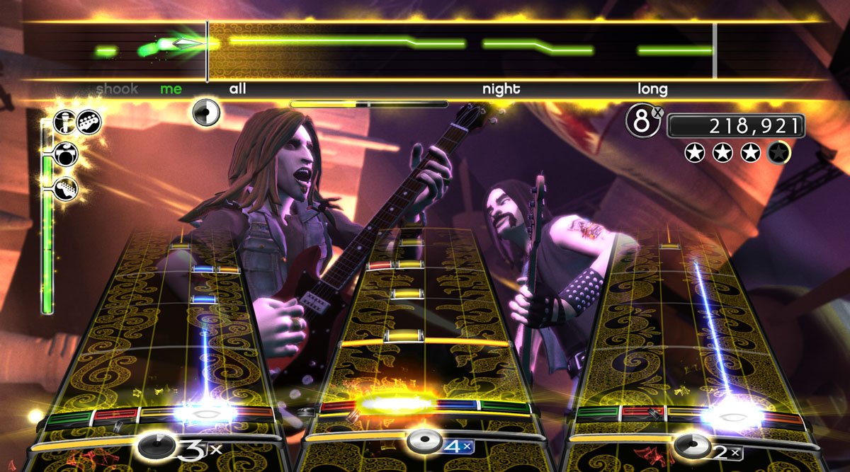 AC/DC LIVE: Rock Band — скриншот 1