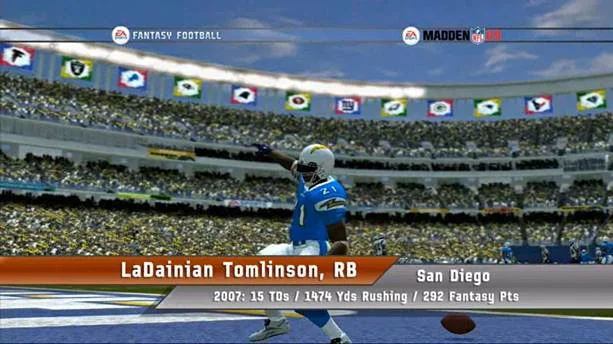 EA Sports Fantasy Football Live Draft Tracker - кадр 3