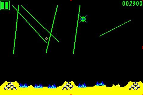 Missile Command — скриншот 1