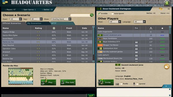 Memoir '44 Online — скриншот 2