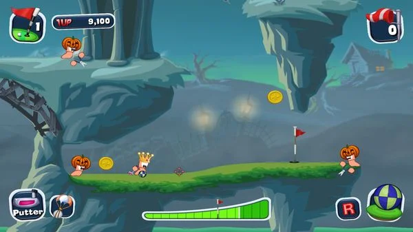 Worms Crazy Golf - кадр 16