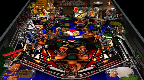 Worms Pinball — скриншот 1