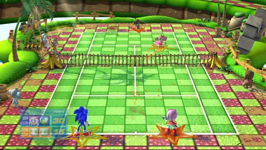 SEGA Superstars Tennis — скриншот 3