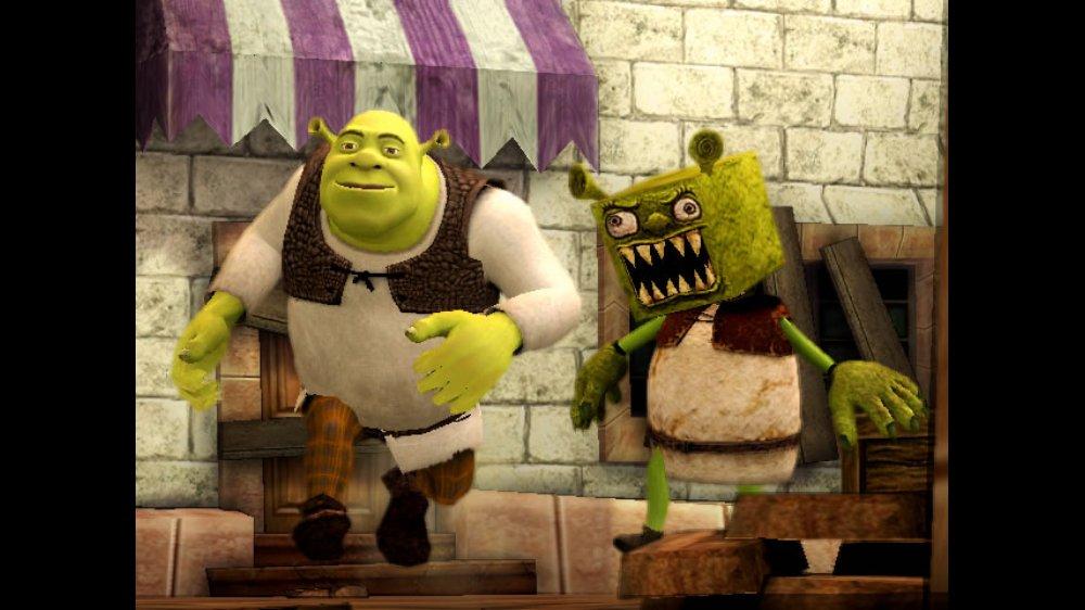 Включи глент играет в шрека. Shrek 3 игра. Шрек the third. Шрек третий Xbox 360. Shrek the third 2007 игра.