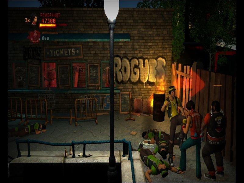 The Warriors: Street Brawl — скриншот 1