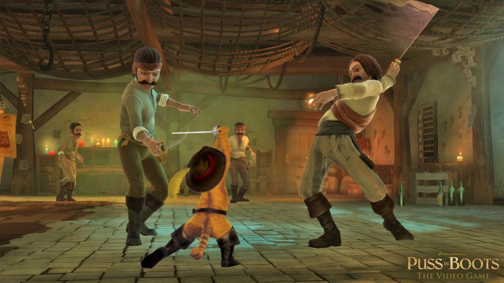 Puss in Boots: The Video Game — скриншот 1