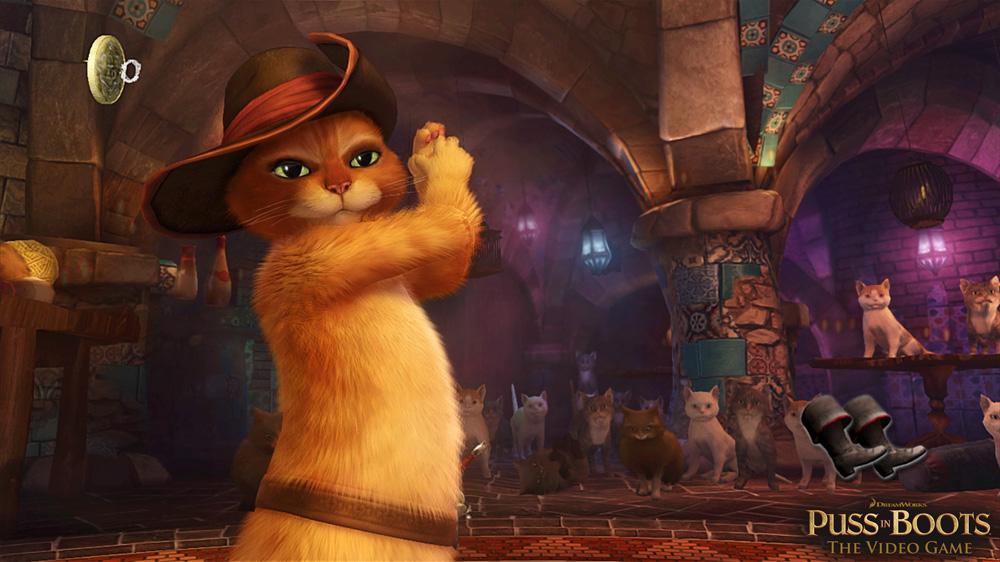 Puss in Boots: The Video Game — скриншот 2