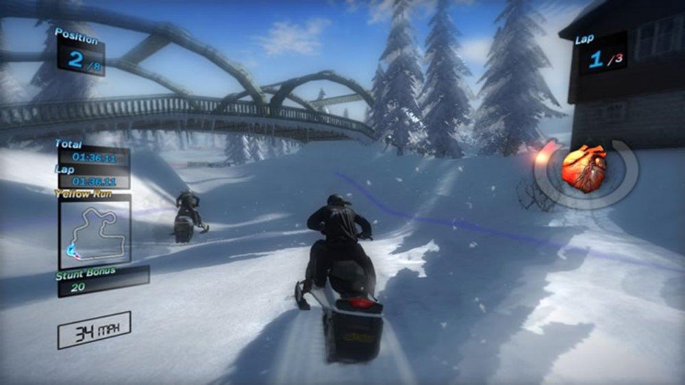 Ski Doo: Snowmobile Challenge — скриншот 2