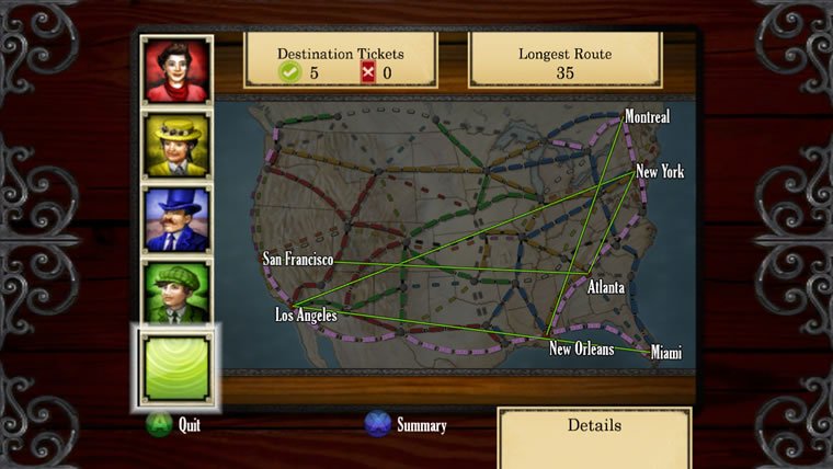 Ticket to Ride — скриншот 4