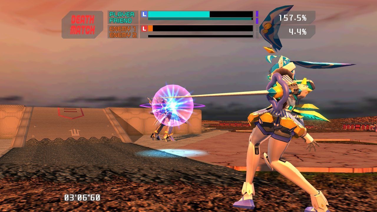 Cyber Troopers Virtual-On Force — скриншот 2