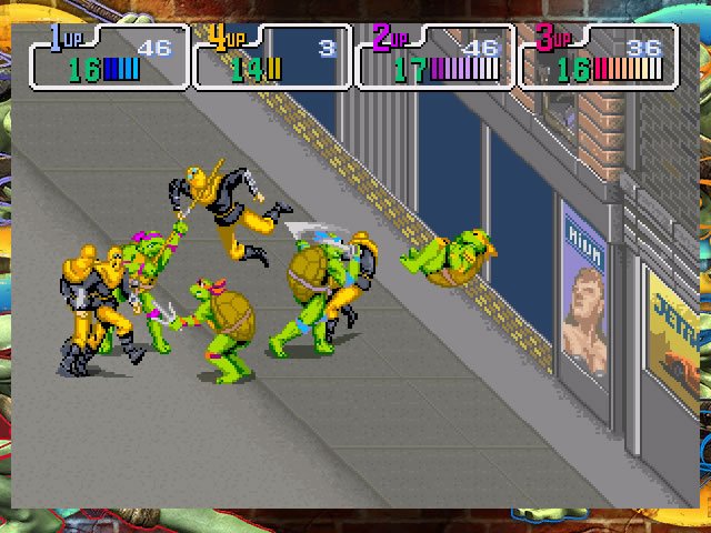 Teenage Mutant Ninja Turtles 1989 Arcade — скриншот 1