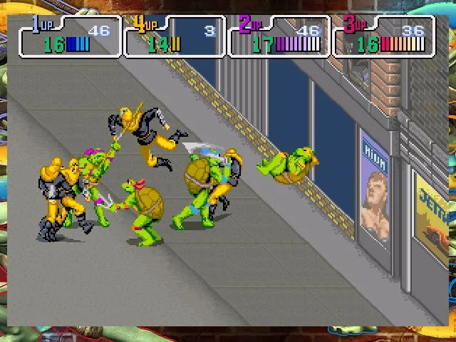 Teenage Mutant Ninja Turtles 1989 Arcade - кадр 1