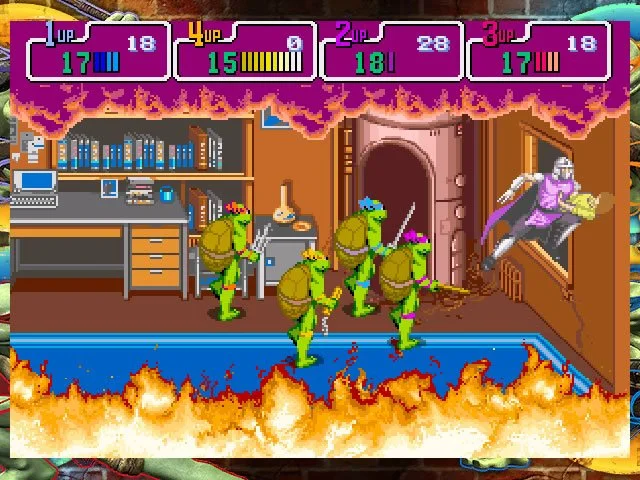 Teenage Mutant Ninja Turtles 1989 Arcade - кадр 5